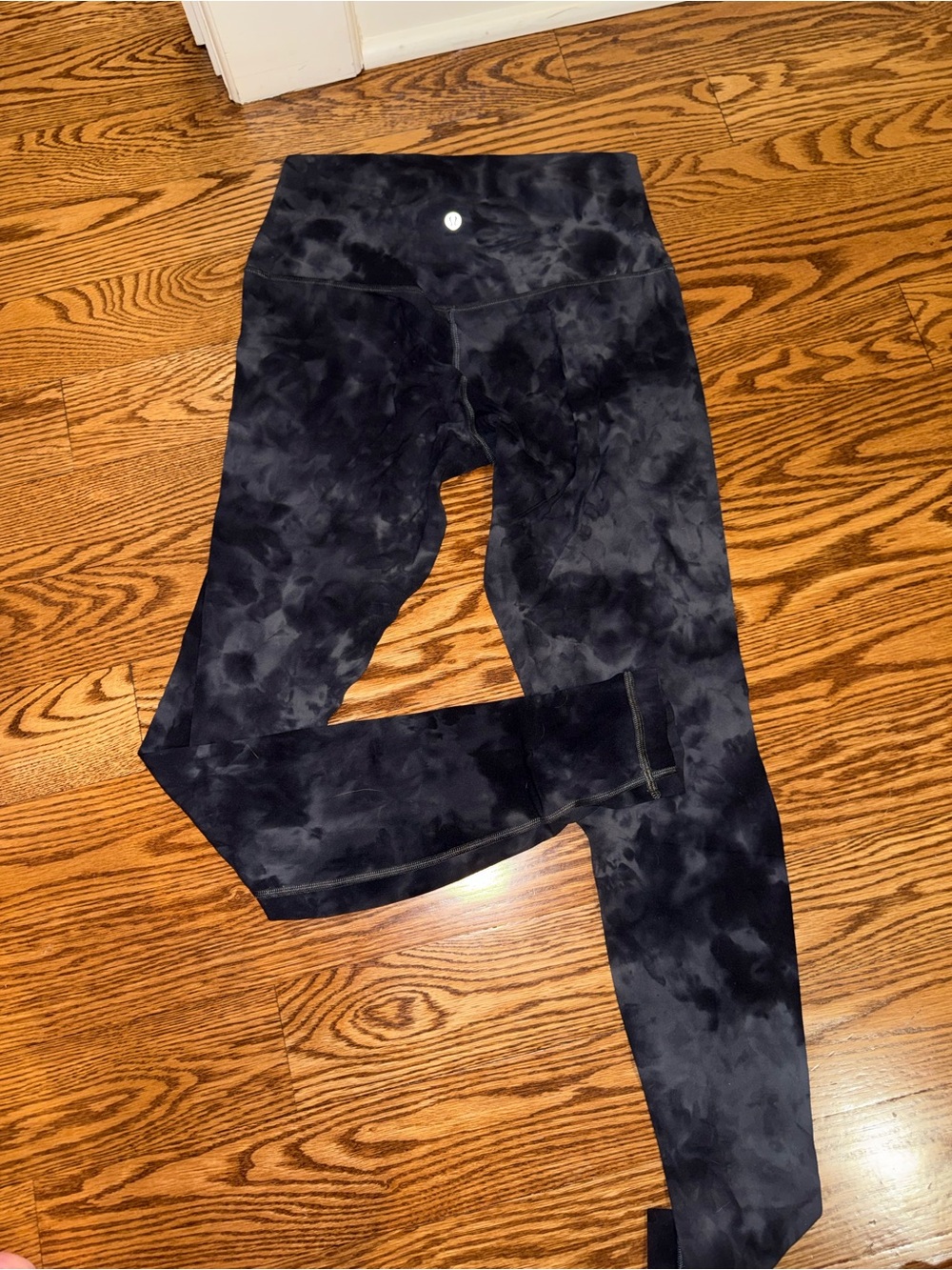 Lulu Tie-Dye High-Waist Leggings